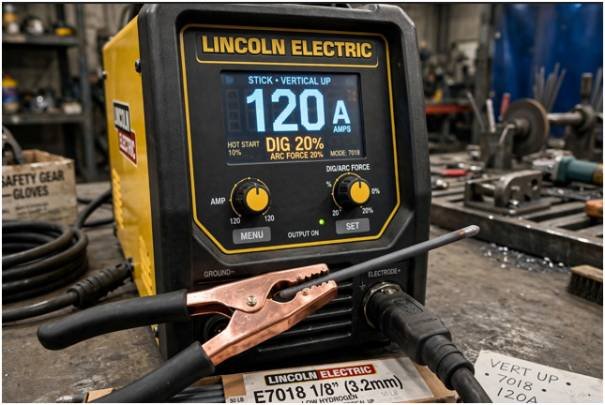 Setting Up Your Rig: 7018 Amperage and Arc Force Parameters