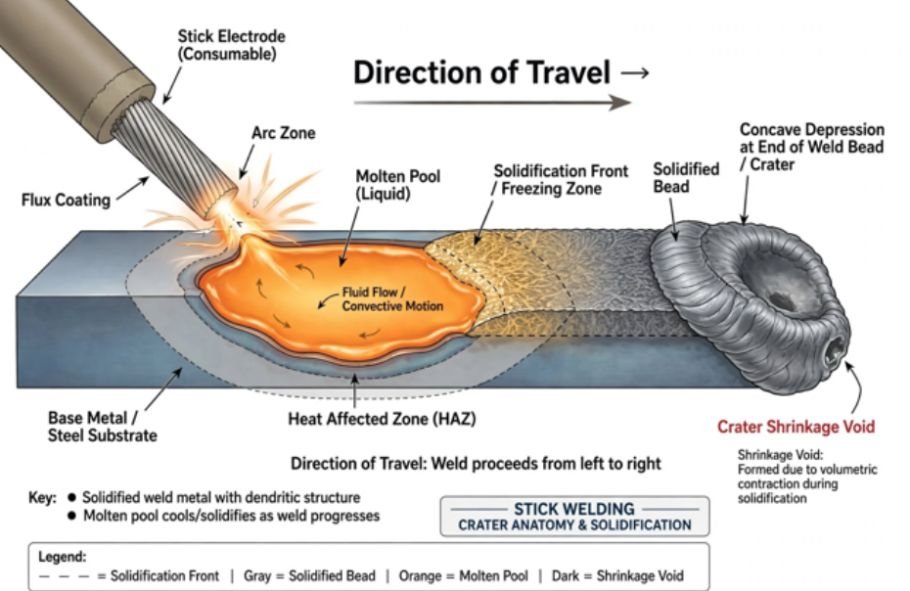 Anatomy of a Weld Termination: Why Restarts Fail