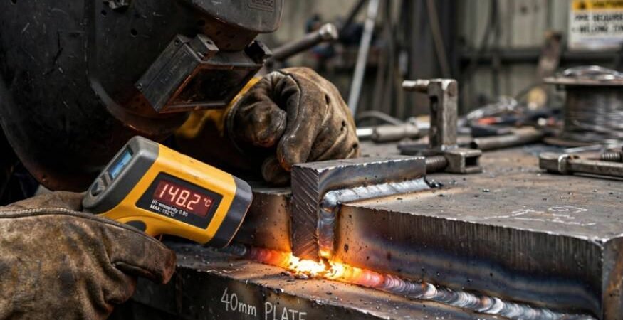 Interpass Temperature Control Welding Thick Steel: What I Learned on 40mm Plate
