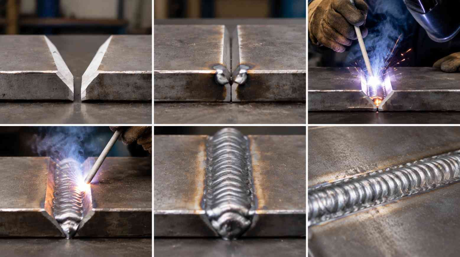 4 Fill the Joint with Low-Hydrogen Electrodes