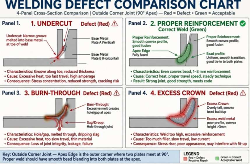 Common Defects and Field Corrections