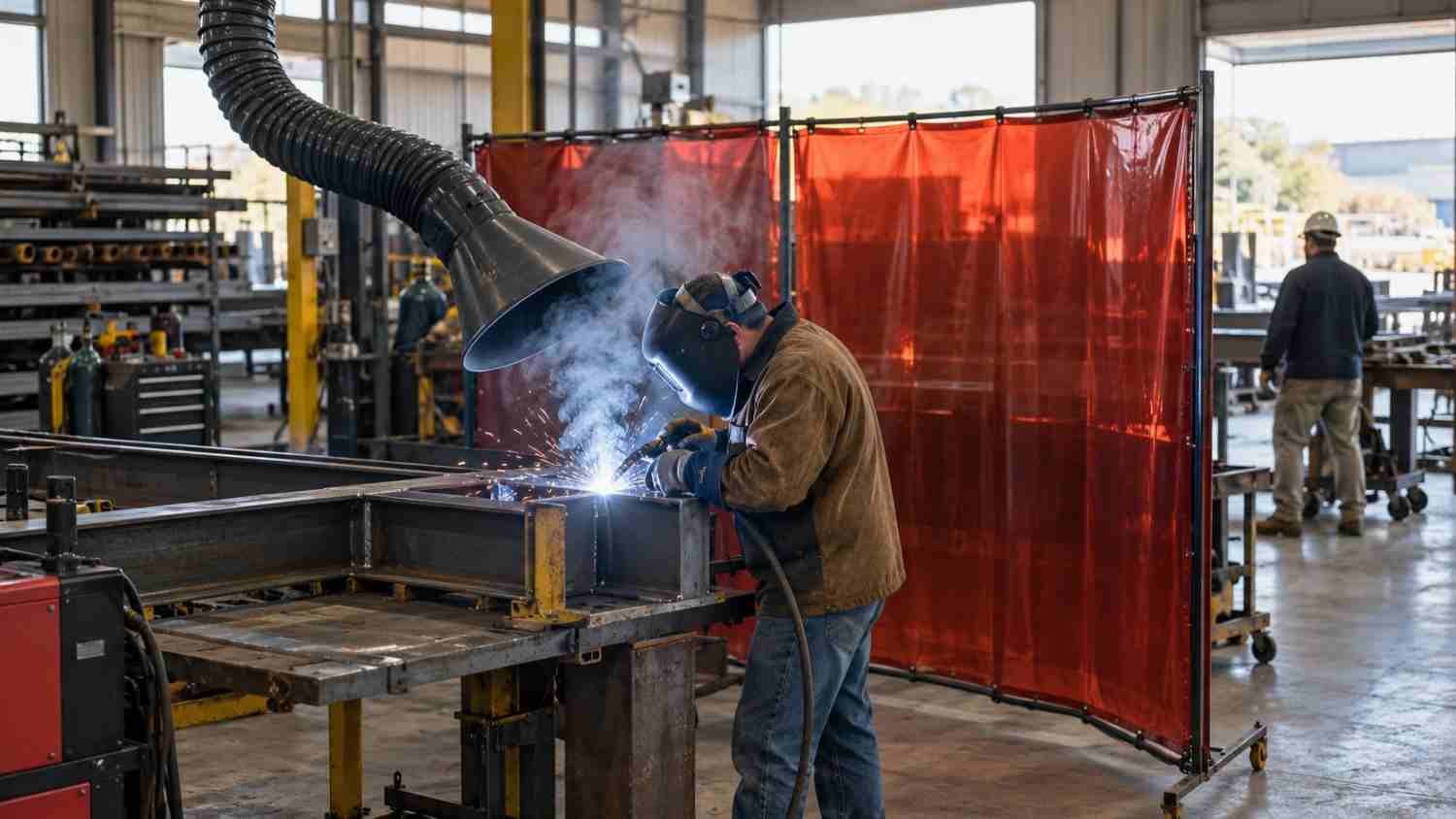 Control Fumes, Arc Radiation, and Nearby Exposure