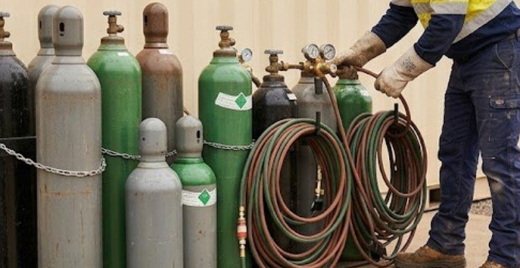 Gas Cylinders, Lines, and Power Delivery