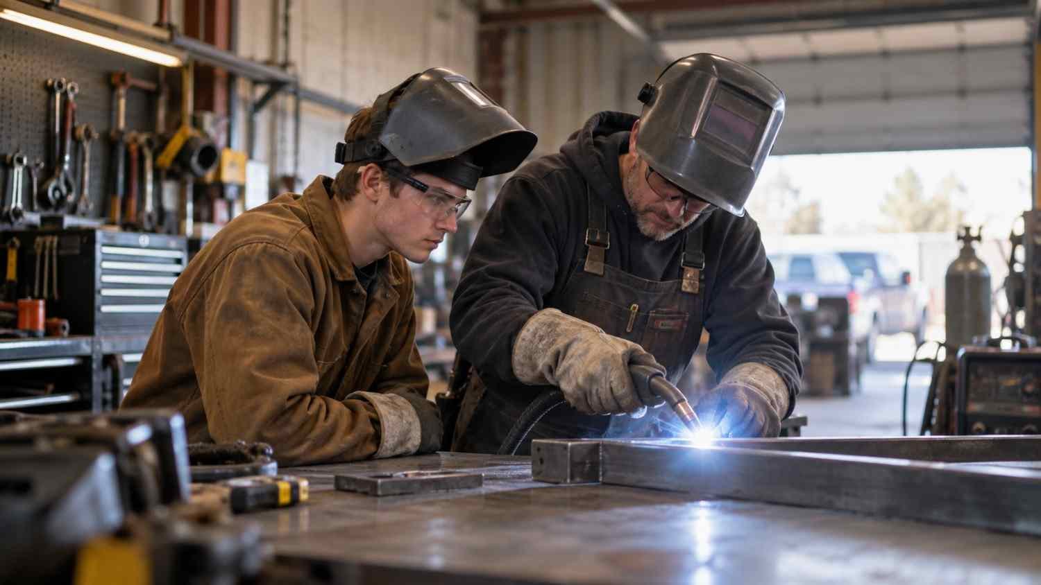 Get Into a Shop and Work Around Experienced Welders