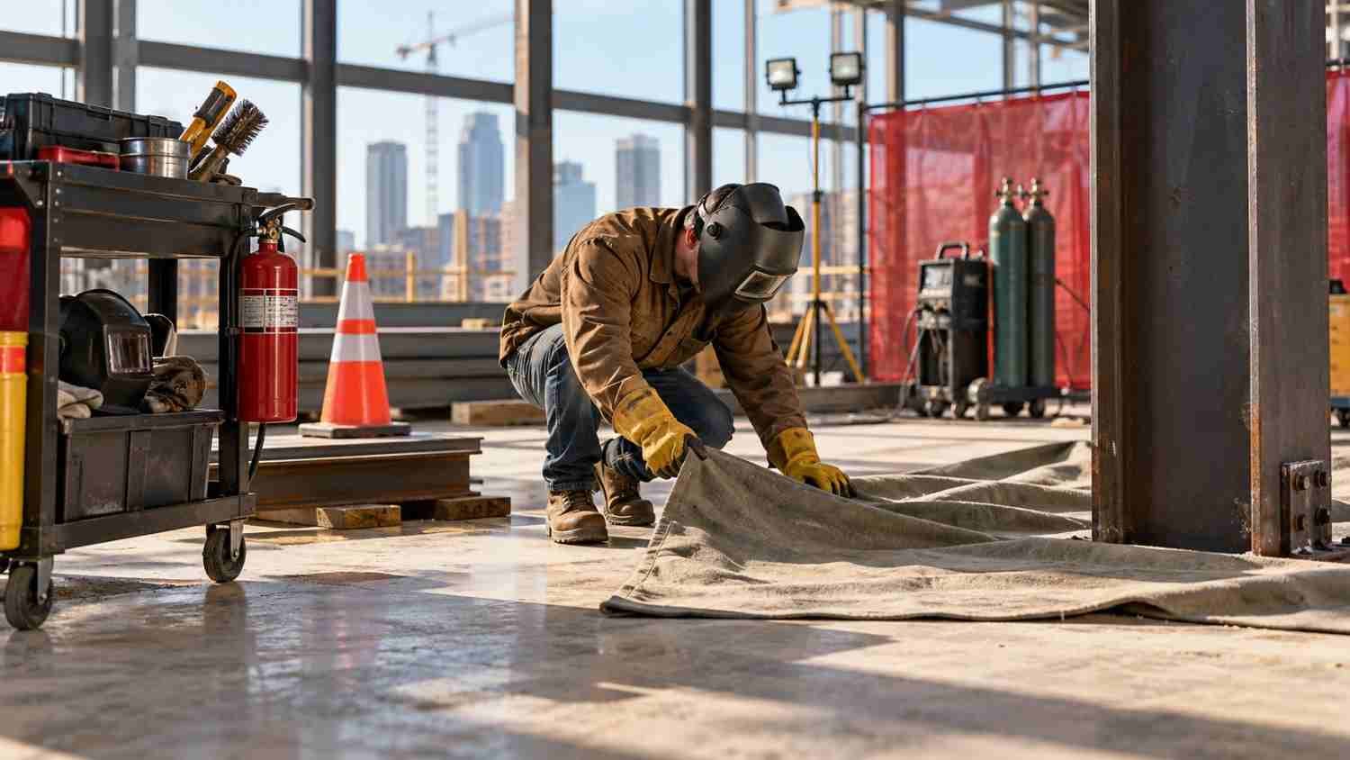 Prepare the Area for Fire Prevention