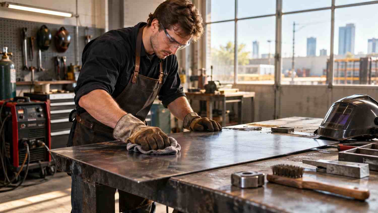 Prepare the Metal Before You Weld