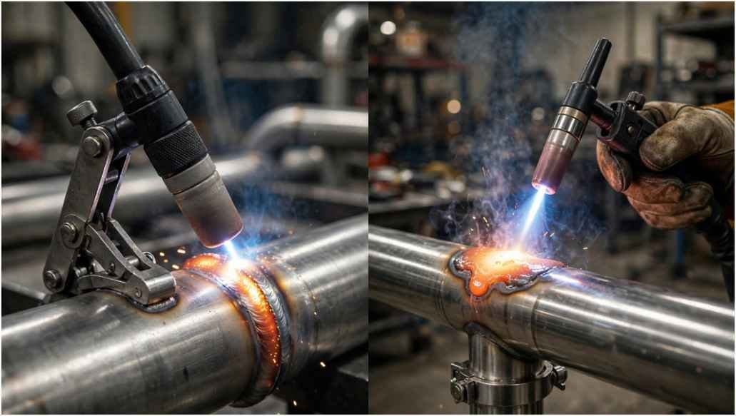 TIG Welding Walking the Cup vs Freehand: Complete Torch Technique Guide