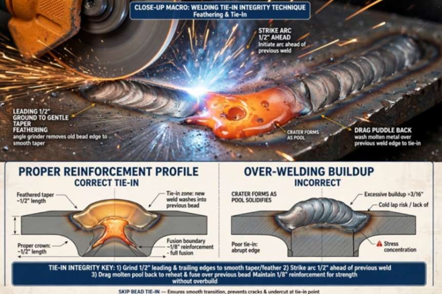 Tie-In Integrity and Bead Profile Control