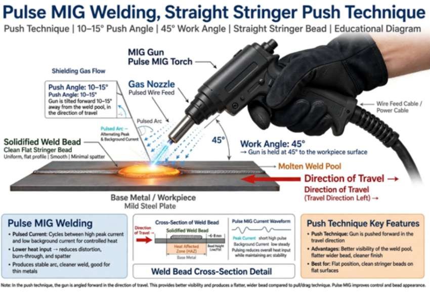 Why Pulsed MIG Puddles Act Differently Than Short-Circuit MIG